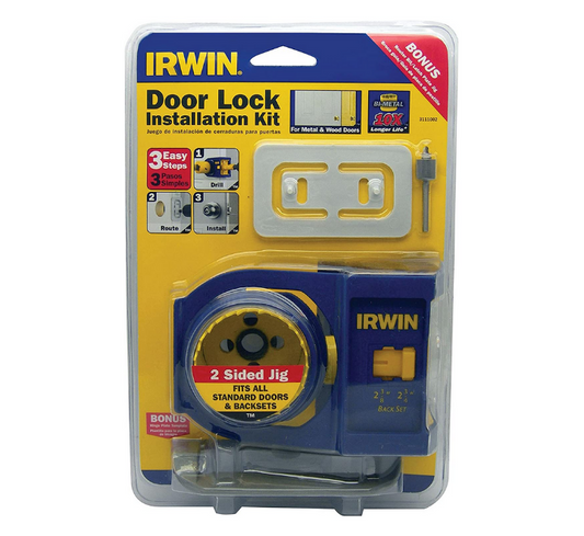 Juego de Instalación Cerraduras Bi-Metal Irwin