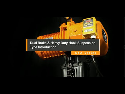 Tecle Eléctrico Trifásico 1 Tonelada por 3 Metros 220V/60Hz/3PH Daesan